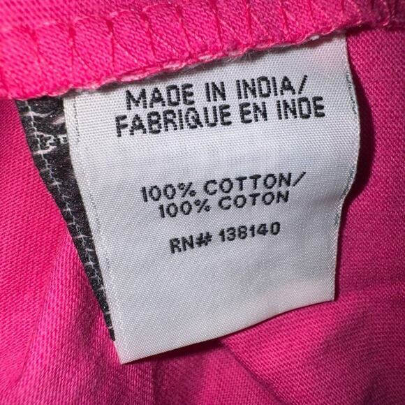 BORN FLY Pink Jetsetters Tee w/ Embroidered Patches Size Unisex 2XL New with Tag - Picture 8 of 9